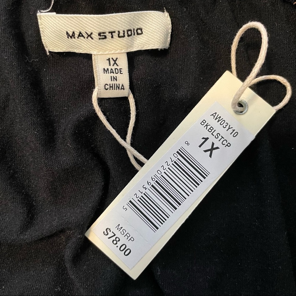 Max Studio Gathered Waist Floral Print Skirt NWT - Picture 6 of 7